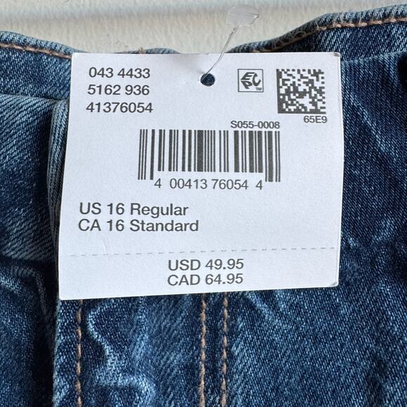 NWT AMERICAN EAGLE Strigid Curvy Mom Jeans - Picture 4 of 10